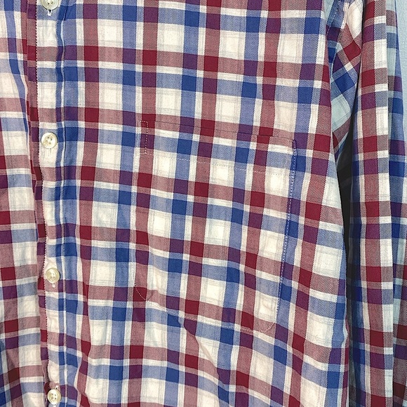 Vineyard Vines French Quarter Plaid Classic Fit Murray Long Sleeve Shirt size XL - Picture 10 of 10